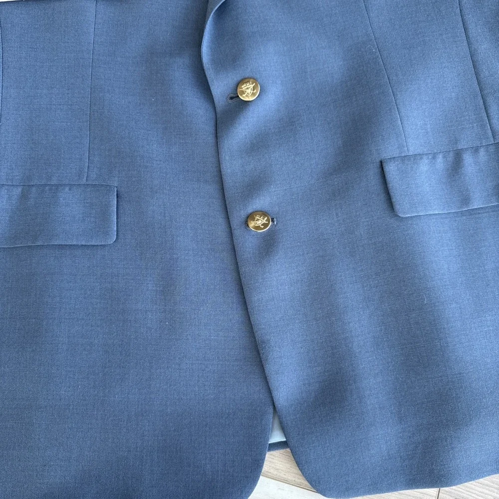 Jack Nicklaus Tournament Series Gray Suit Blazer Coat Golf Made in USA‎ Size 42S